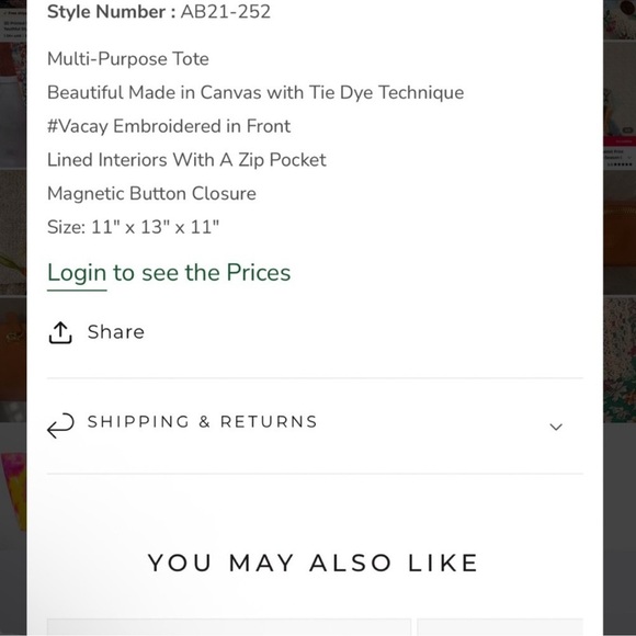 VACAY VIBES TOTE!!! Bright vibrant colors!! Durable material! QUALITY! New - Picture 3 of 5